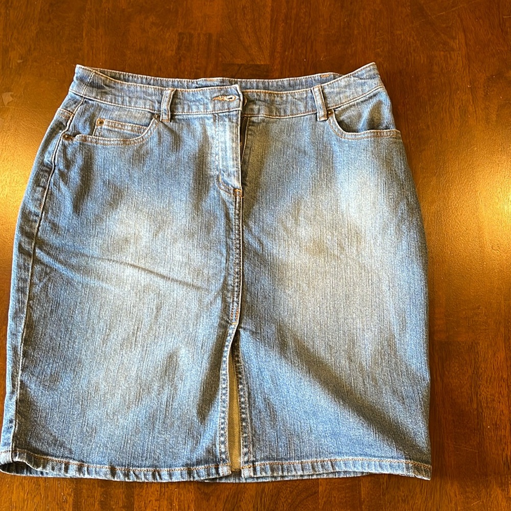 The Limited Jean skirt
